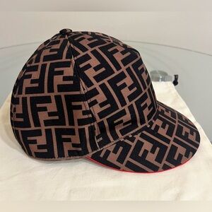 Fendi zucca FF canvas baseball cap (unisex)